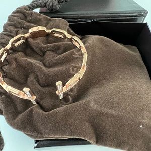 MK rose gold bracelet